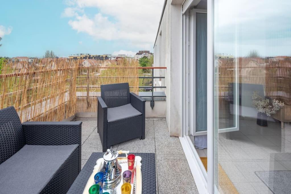 L'excellence-8min Aeroport-terrasse-parking Prive Apartment Lingolsheim